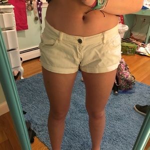 Abercrombie Kids White Shorts